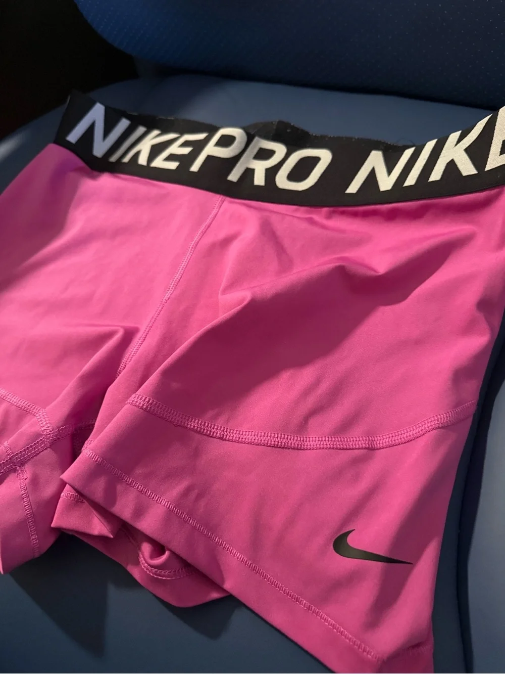 Nike PRO pink women’s training shorts